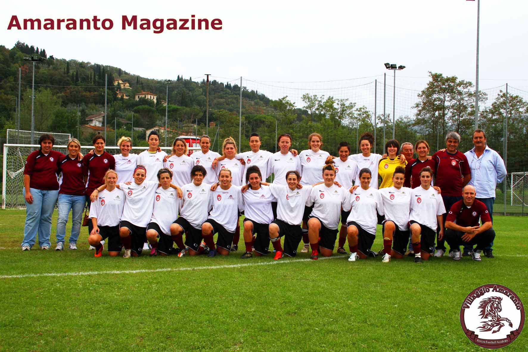 debutto in Coppa per l'Arezzo Calcio Femminile