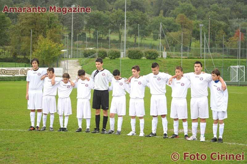 i Giovanissimi B dell'Arezzo FA
