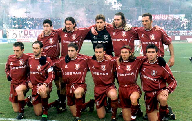 l'Arezzo che arrivÃ² ai play-off di C1 nel 1999-2000