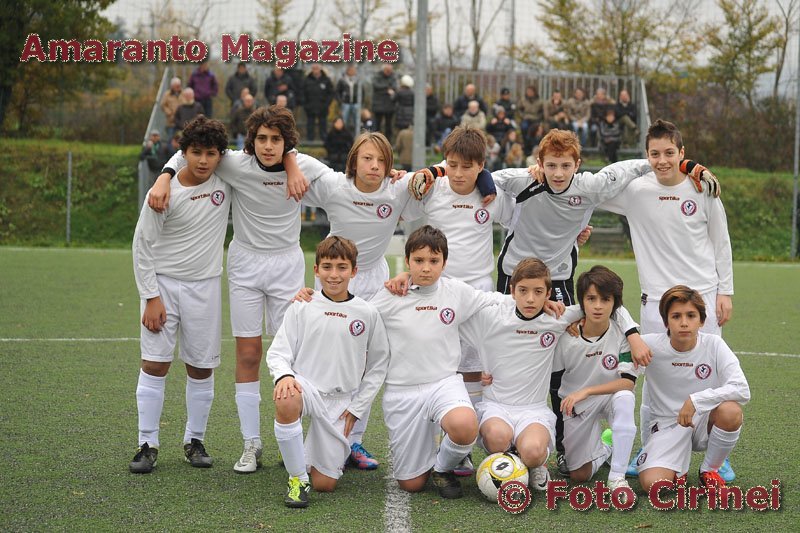 gli Esordienti dell'Arezzo FA