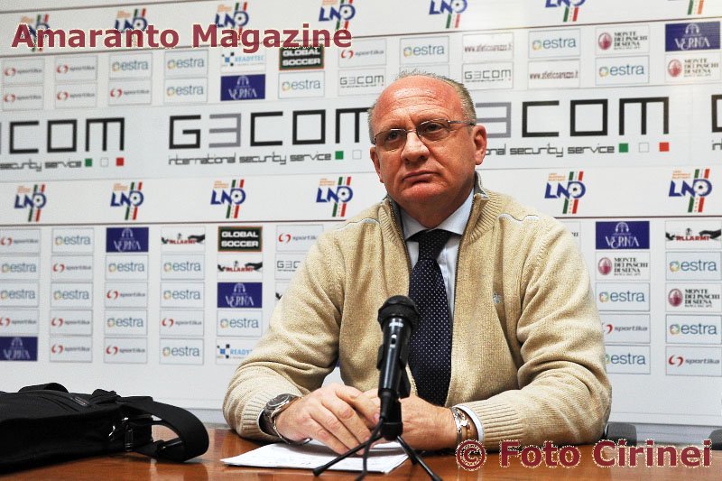 il presidente Gino Severini ha parlato in conferenza stampa