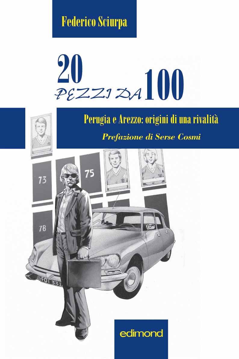 la copertina del libro sulla rivalitÃ  tra Arezzo e Perugia