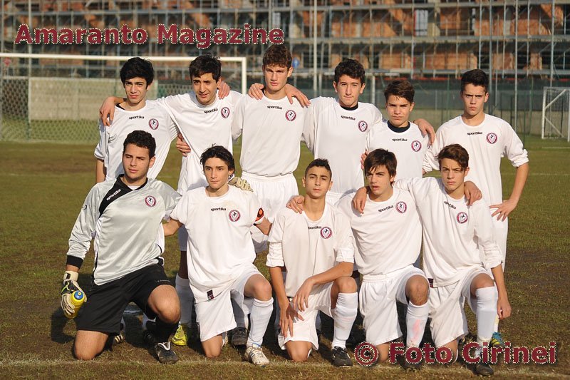la formazione Allievi regionali dell'Arezzo FA