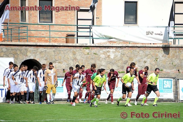 Arezzo e Sansepolcro entrano in campo per il match di andata