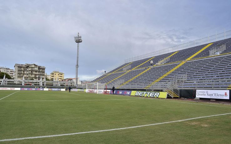 lo stadio Is Arenas di Quartu Sant'Elena