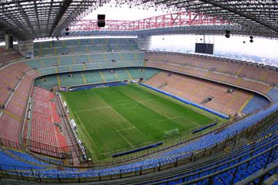 lo stadio Mezza di Milano