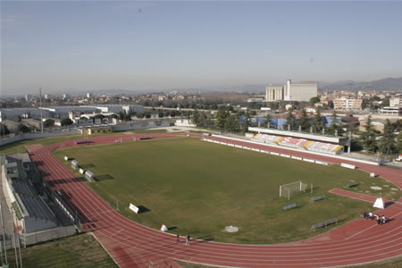 lo stadio Comunale di Bastia Umbra
