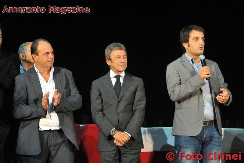 l'assessore Romizi con il presidente Ferretti e il vice De Martino