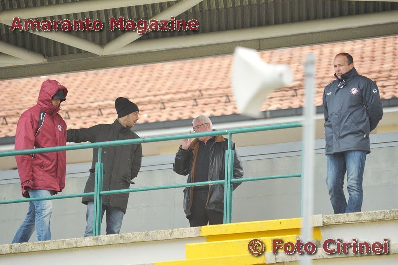 28 ottobre 2012, Bacis, Martucci e Balbo in tribuna
