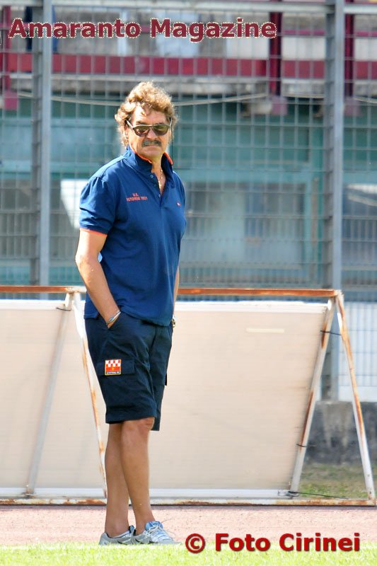 Massimo Morgia, allenatore della Pistoiese