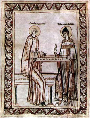 Guido d'Arezzo e il vescovo Teodaldo