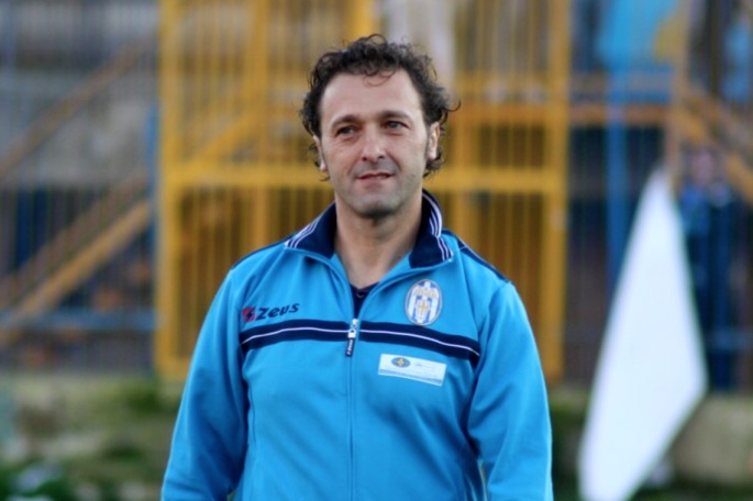 Pino Rigoli, allenatore dell'Akragas (foto Akragas Calcio)