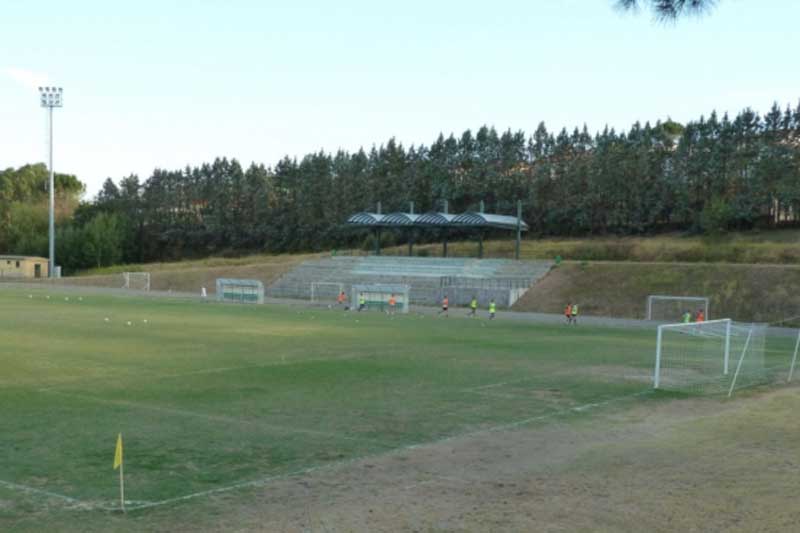 lo stadio ''Pianigiani'' di Tavarnelle in Val di Pesa