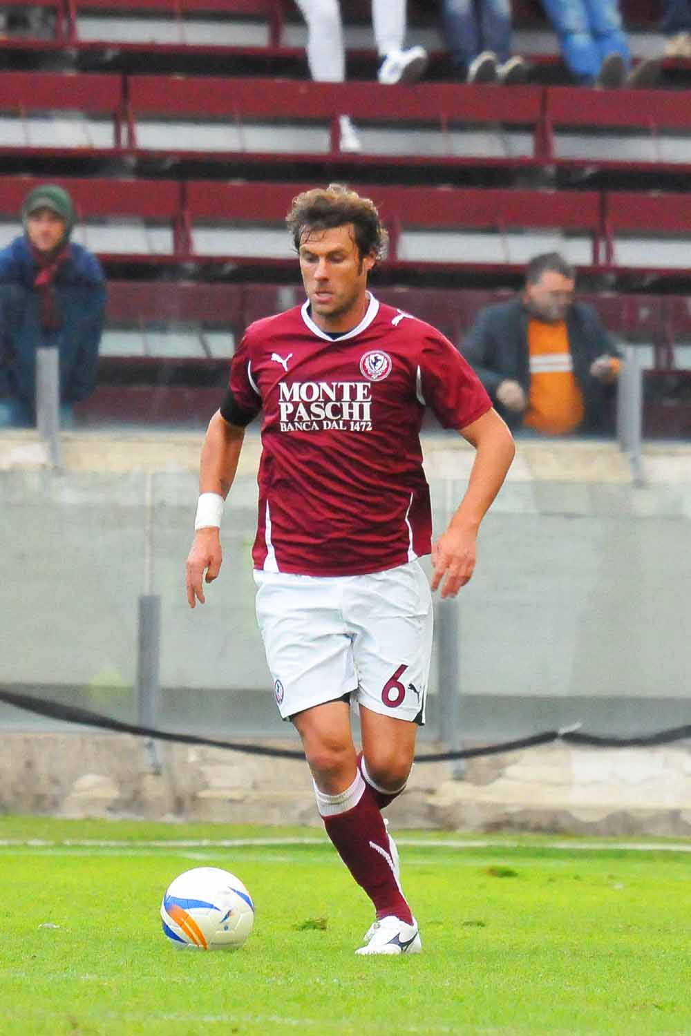Marco Pecorari, capitano dell'Arezzo da due stagioni