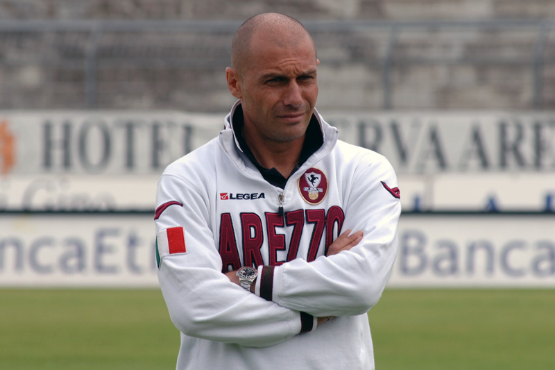 Antonio Conte in amaranto nella stagione 2006/07