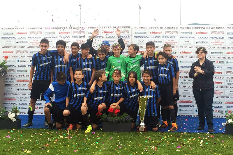 l'Atalanta ha vinto l'Arretium Cup