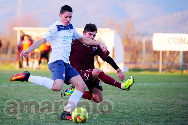 Caselli segna il gol del 4-1 contro il Pontedera
