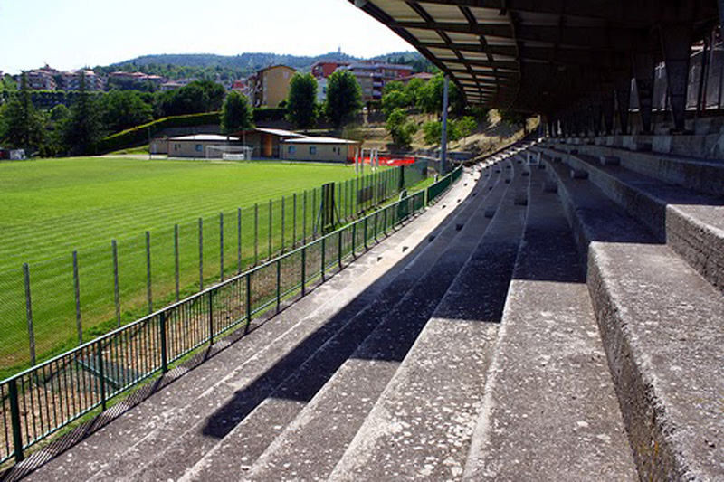 lo stadio ''Maccari'' di Chianciano Terme