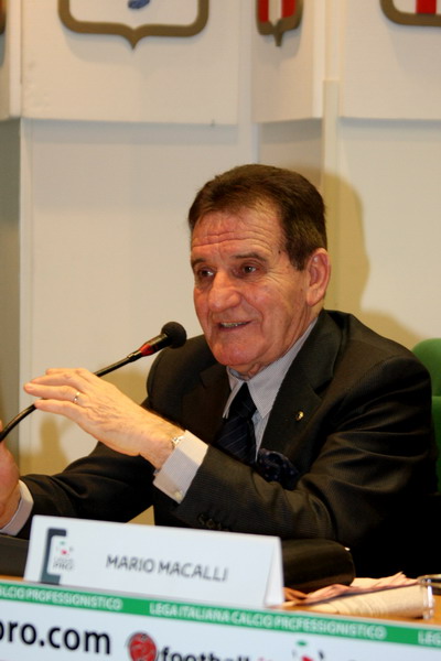Mario Macalli, presidente della Lega Pro