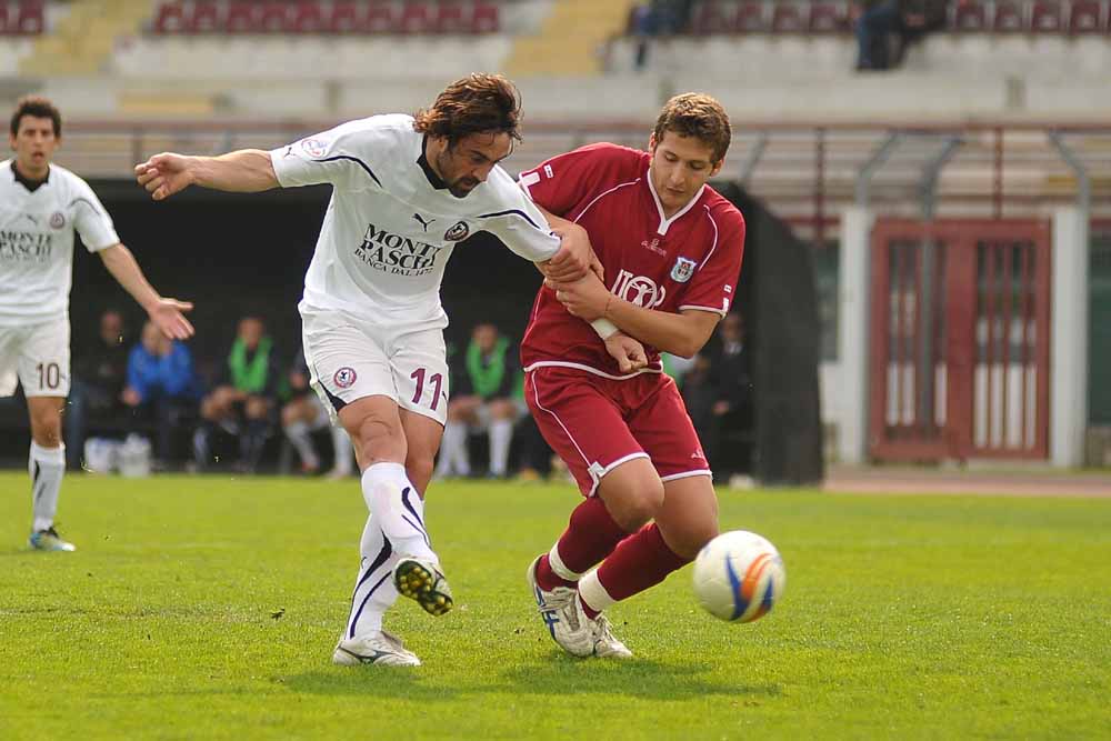 Filippo Borgogni segna la rete del 3-0