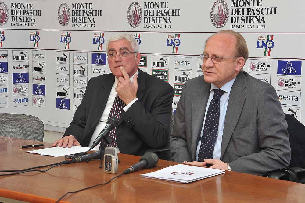 Martucci e Severini in conferenza stampa