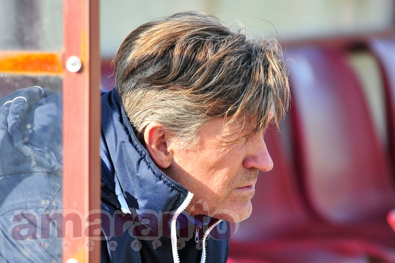 Massimo Pavanel, 50 anni, allenatore amaranto