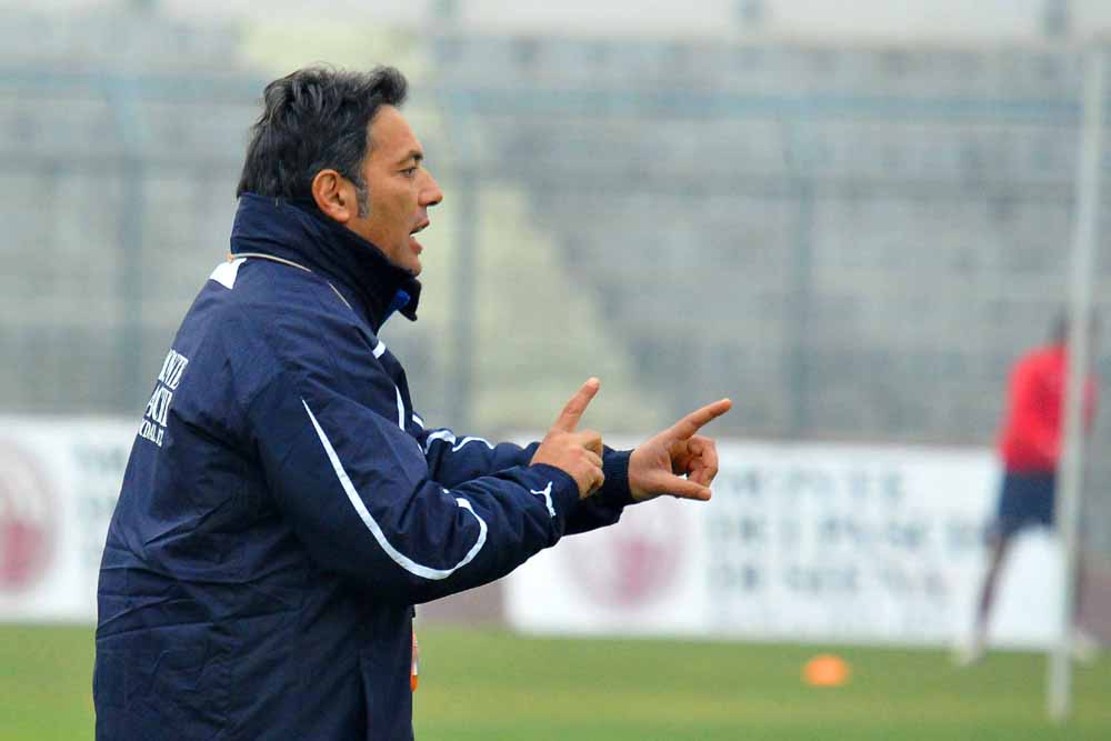 Fabio Tocci, allenatore della Juniores prima in classifica