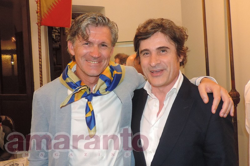 Massimo Pavanel con il vicepresidente Massimo Anselmi