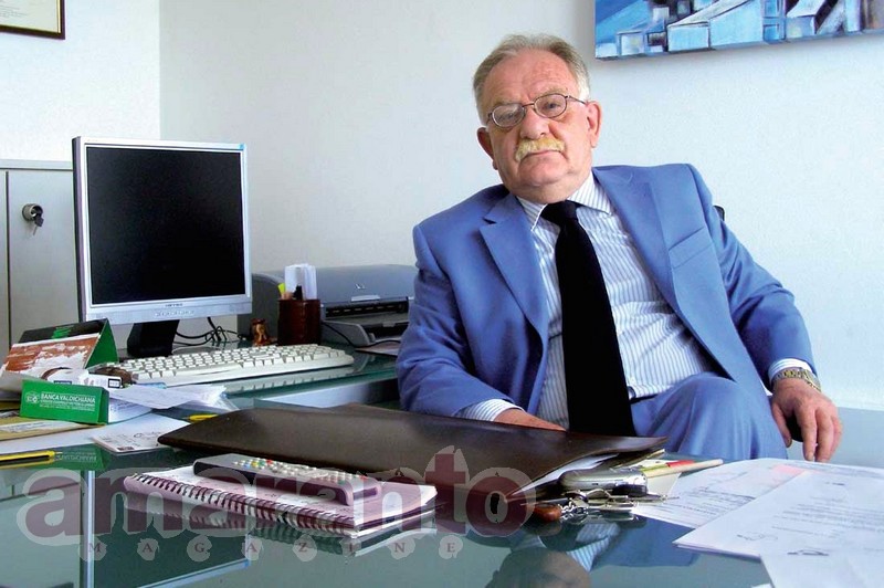 Gianfranco Duranti, 74 anni, direttore di Teletruria ed ex presidente dell'Arezzo