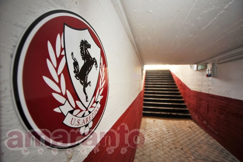 il vecchio logo della Unione Sportiva Arezzo