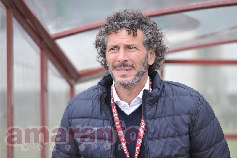 Alessandro Dal Canto, allenatore dell'Arezzo