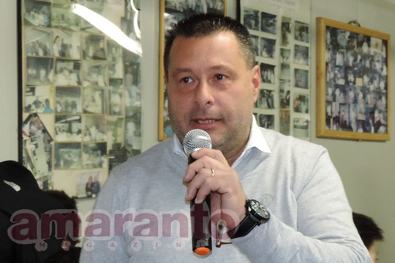 Stefano Farsetti, presidente di Orgoglio Amaranto
