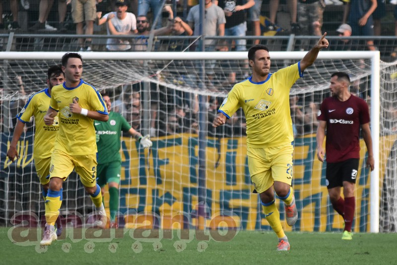 Elia Bortoluz, quello all'Arezzo Ã¨ il suo unico gol stagionale