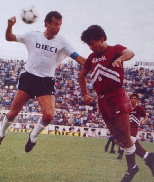 Cesena-Arezzo 1-2 1984/85. Il gol del vantaggio di Tovalieri 