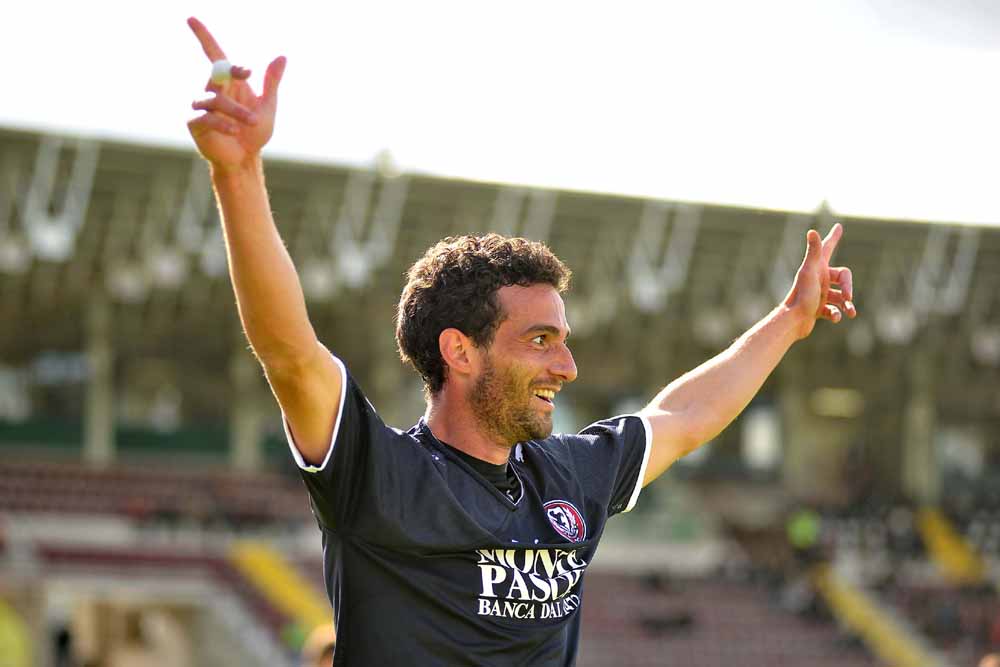 Mario Raso, 30 anni, 25 gol in amaranto