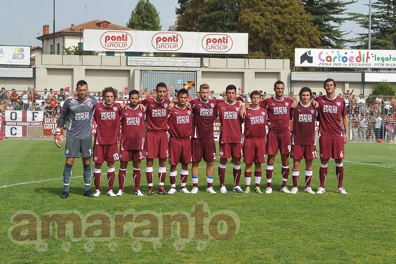 l'Arezzo che vinse 4-0 a CittÃ  di Castello nel 2011
