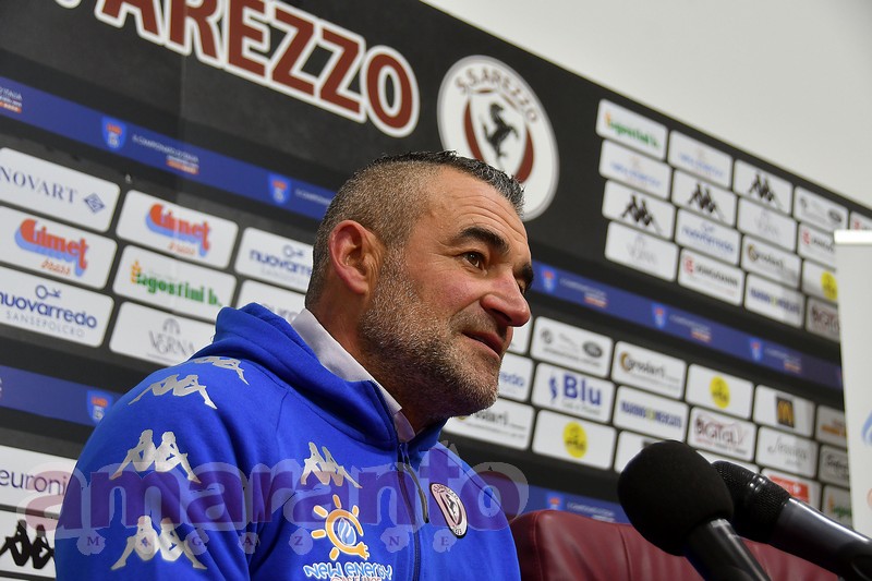 Andrea Sussi, 48 anni, allenatore dell'Arezzo