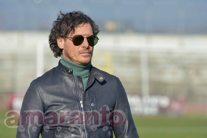 Emiliano Testini, allenatore dell'Acf Arezzo