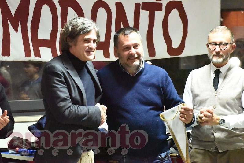 Massimo Anselmi con il presidente di OA, Stefano farsetti