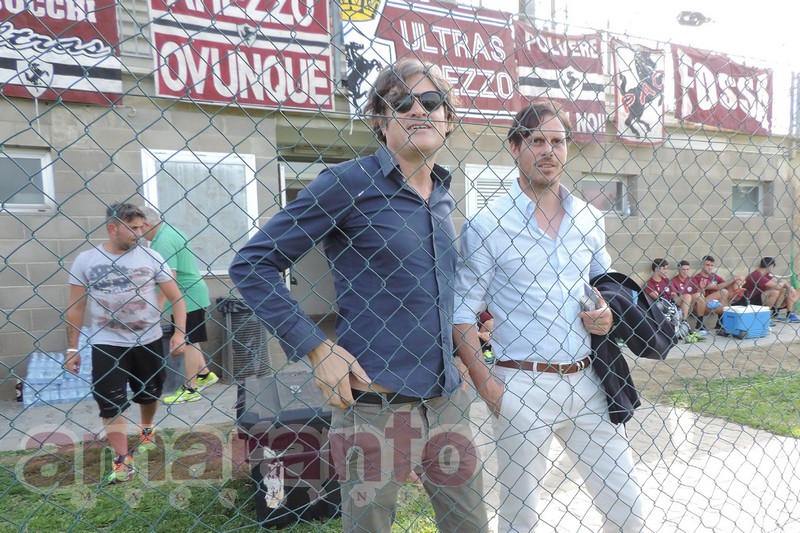 con l'allenatore Emiliano Testini