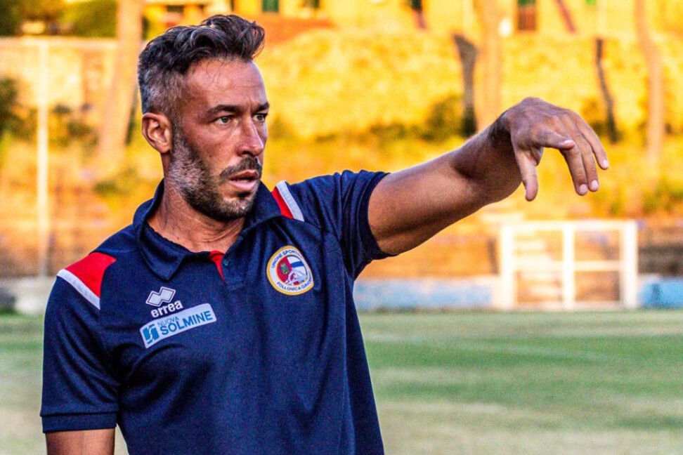 Bonura, allenatore del Gavorrano (foto SerieD24.com)