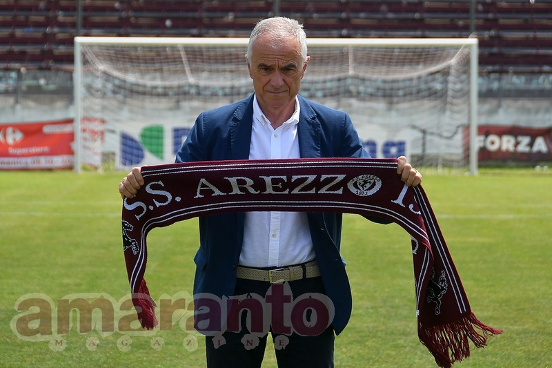 Paolo Indiani, neo allenatore dell'Arezzo